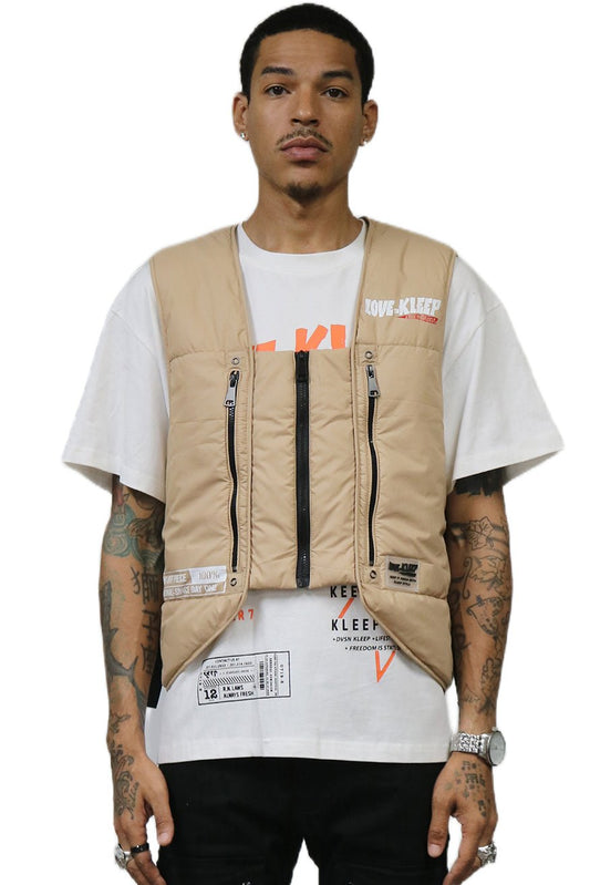 KIEL Men's premium cire padded vest with functional tape and multi pocket - Concordia Style Boutique