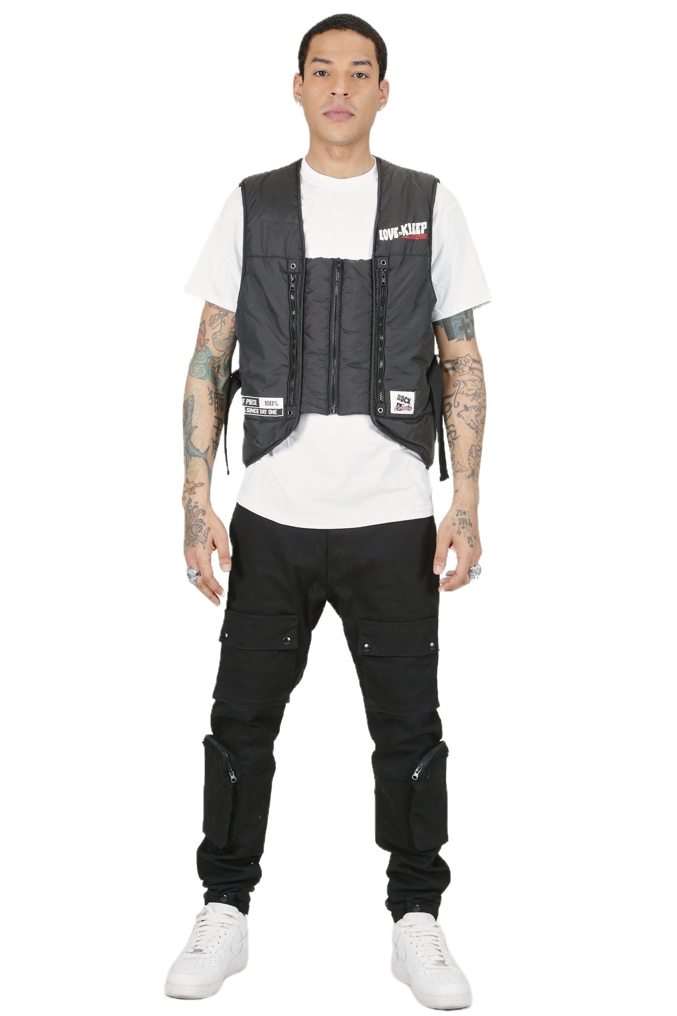 MILLER Men's premium cire padded vest with functional tape and multi pocket - Concordia Style Boutique