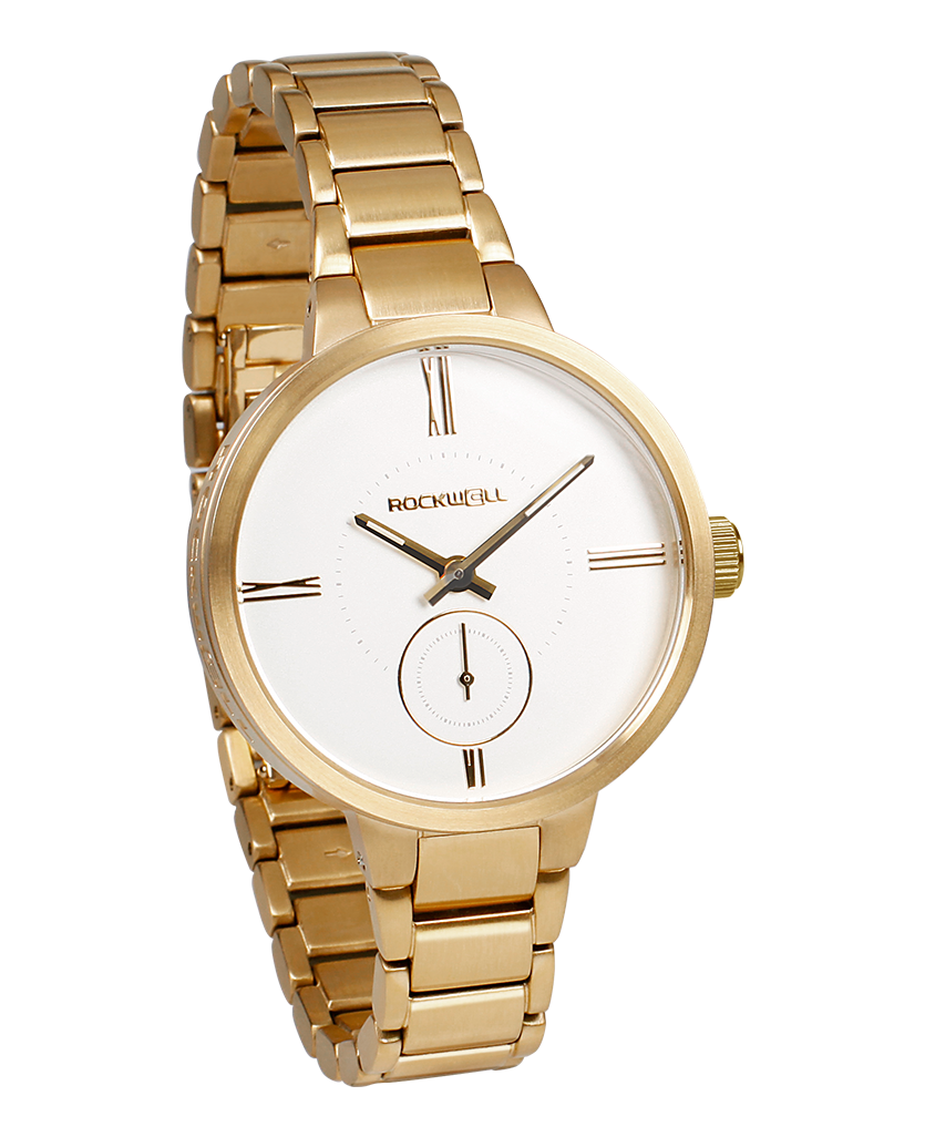 Kennedy  (Gold/White) Watch