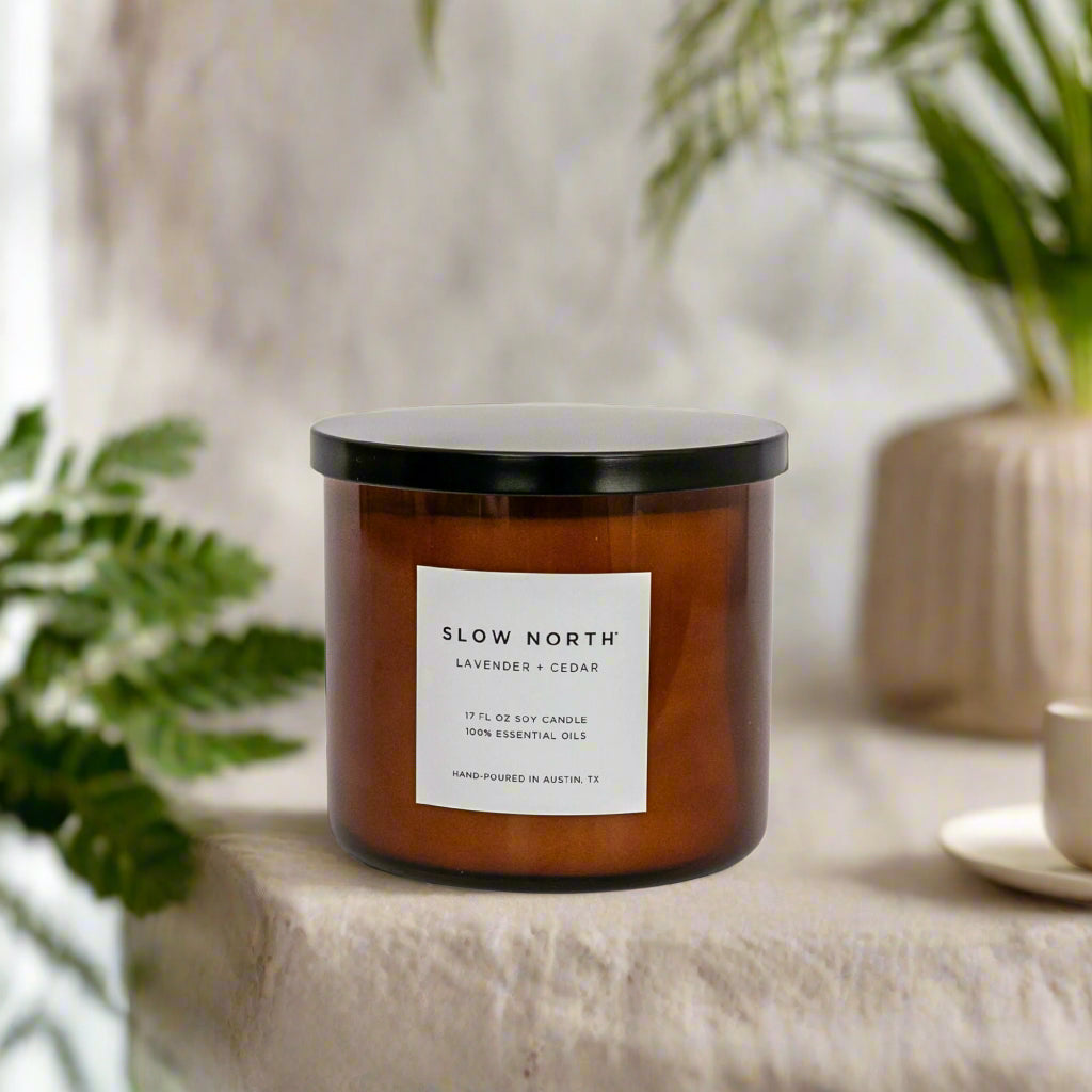 Lavender + Cedar - Signature 3-Wick Candle - Concordia Style Boutique