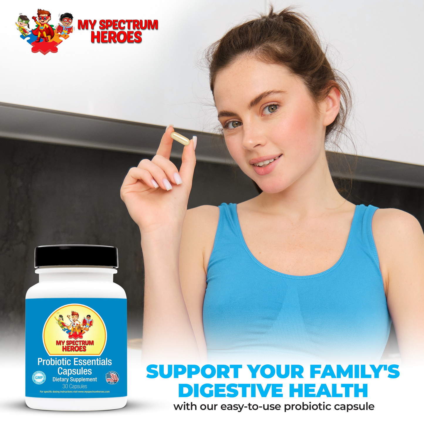 Probiotic Essentials Capsules - Concordia Style Boutique