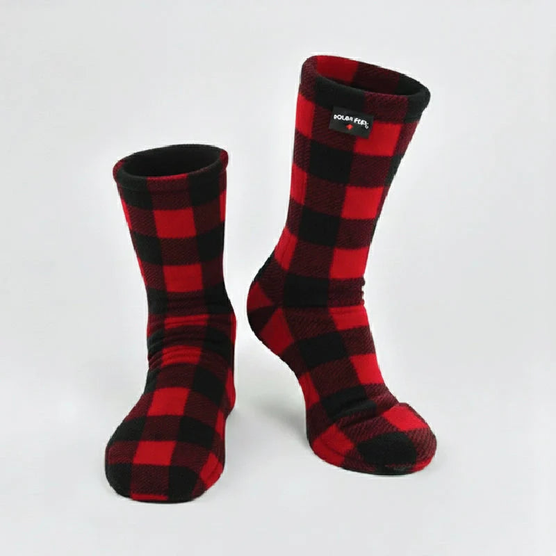 Kids' Fleece Socks - Lumberjack
