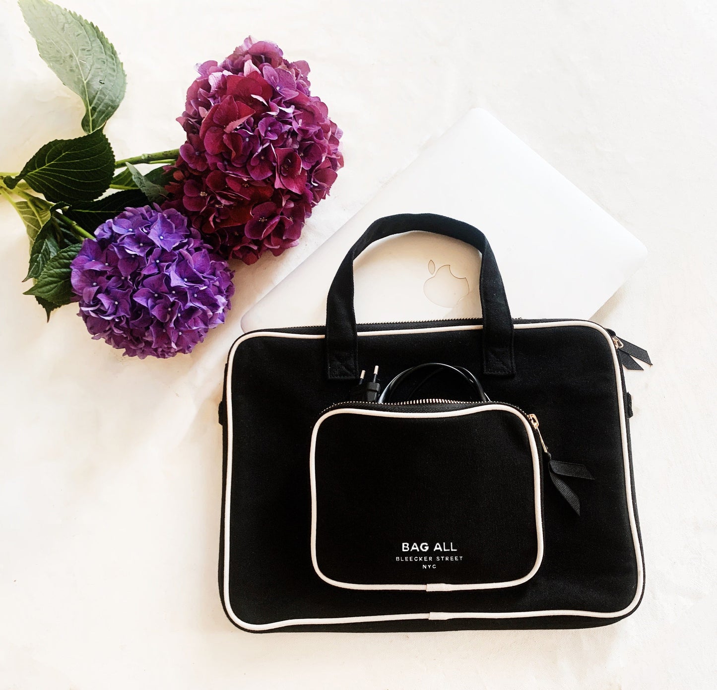 Laptop Case 13", Handle & Charger Pocket, Black - Premium 5620 - Luggage & Bags > Luggage Accessories > Packing Organizers from Bag-all - Just $53! Shop now at Concordia Style Boutique