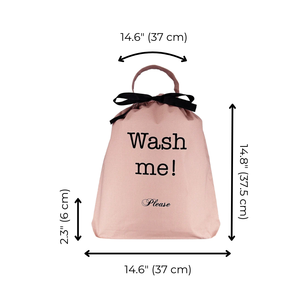 Wash Me, Laundry Bag, Pink/Blush - Concordia Style Boutique
