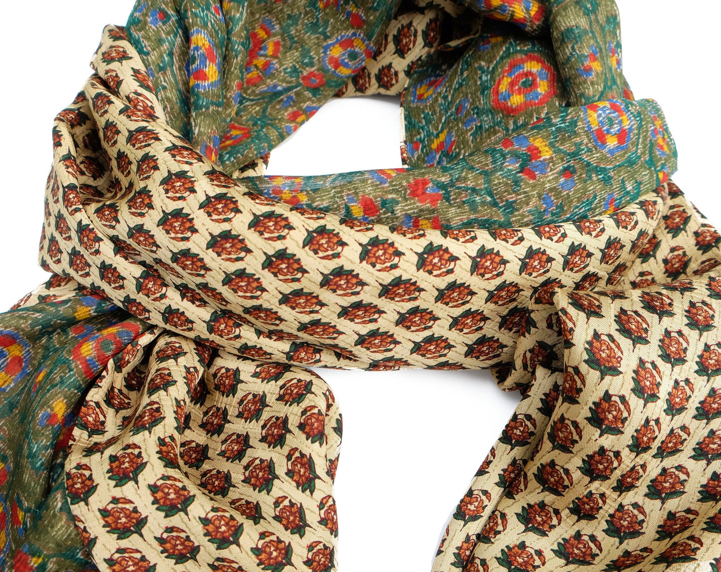 Amaya double layered silk stole