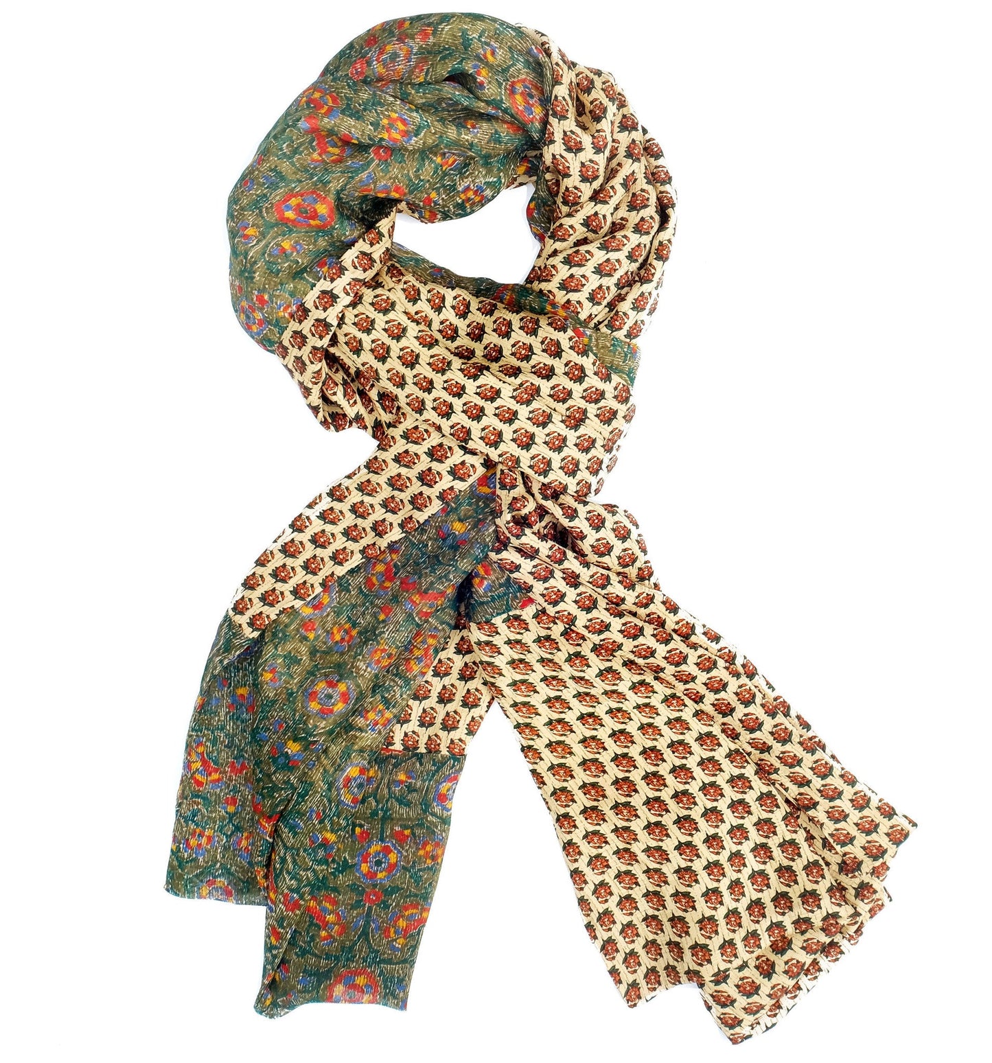 Amaya double layered silk stole