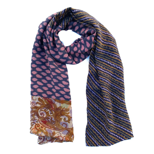 Amaya double layered silk stole