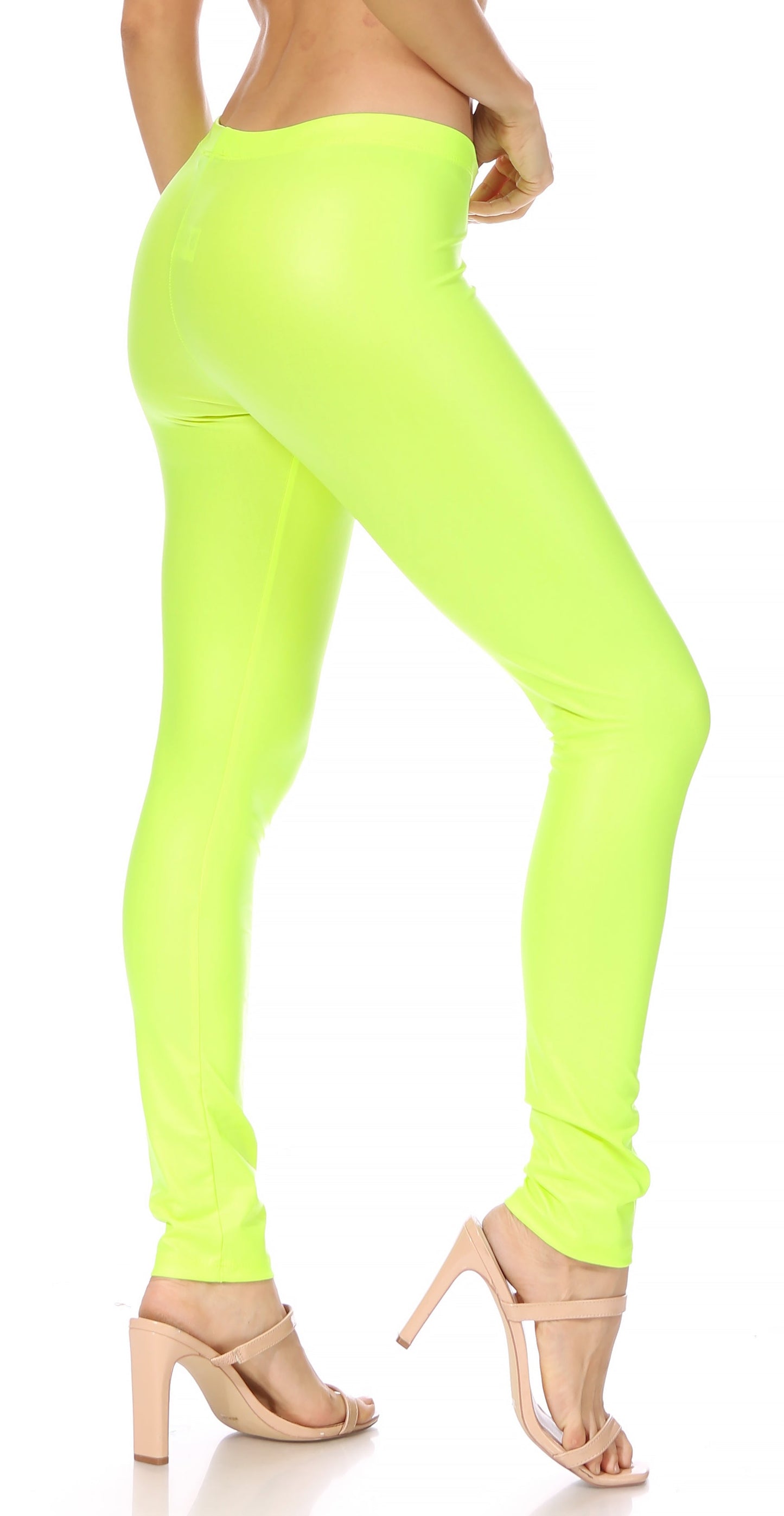 Sakkas Matte Liquid High Waist Stretch Leggings - Made in USA - Concordia Style Boutique