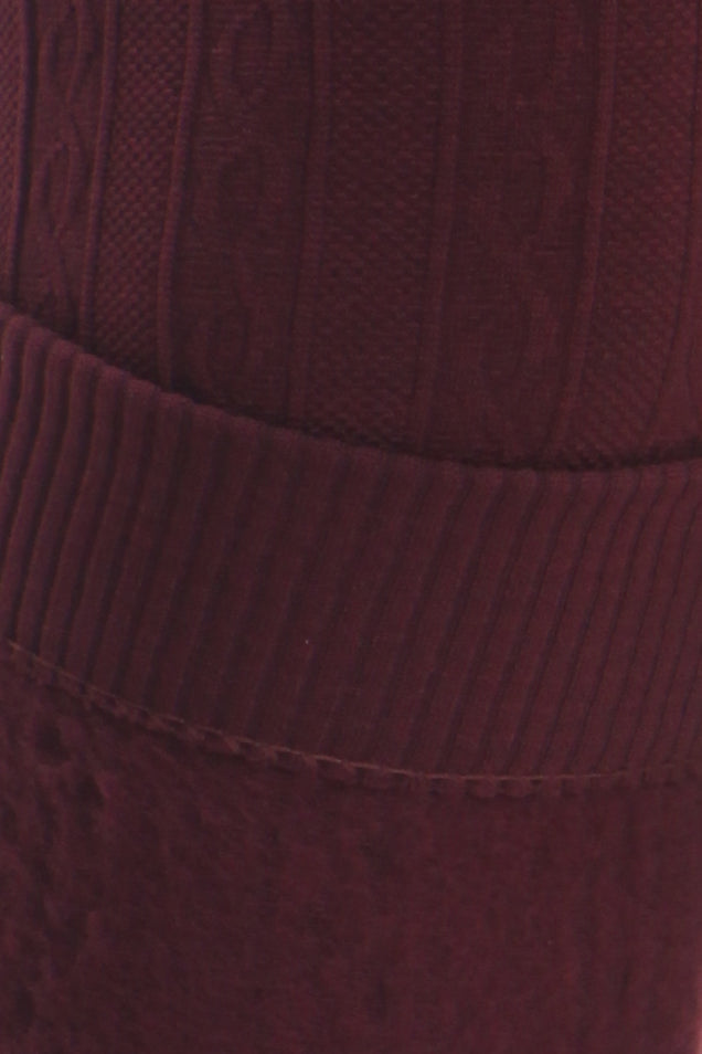 Sakkas Warm Soft Fleece Lined High Waist Leggings - Concordia Style Boutique