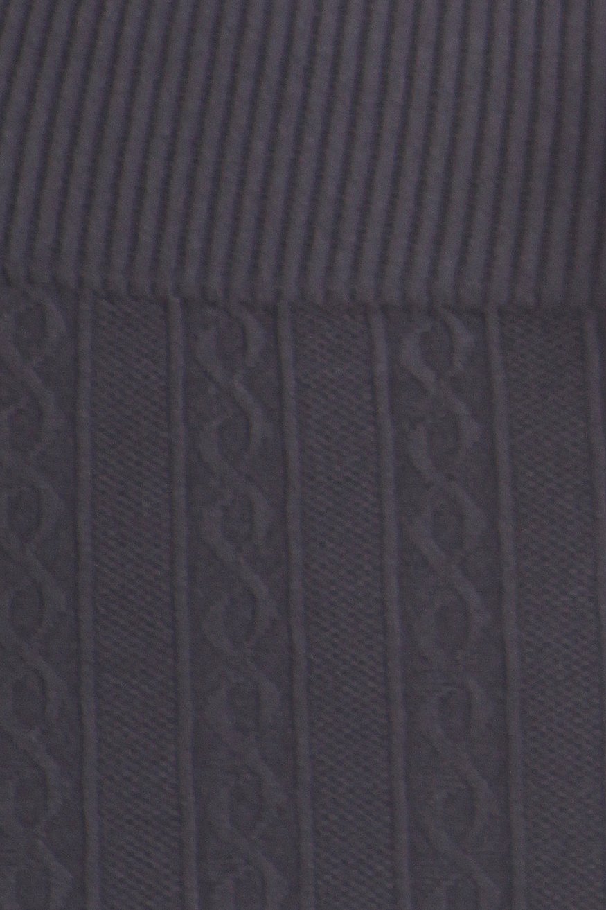 Sakkas Cable Knit Fleece Lined Leggings - Concordia Style Boutique