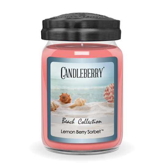 Beach Collection - Lemon Berry Sorbet™, Large Jar Candle (Collective) - Concordia Style Boutique