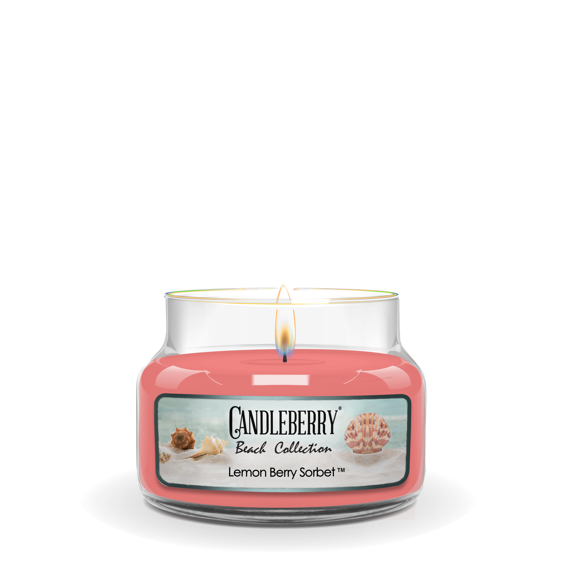 Beach Collection - Lemon Berry Sorbet™, Small Jar Candle (Collective) - Concordia Style Boutique