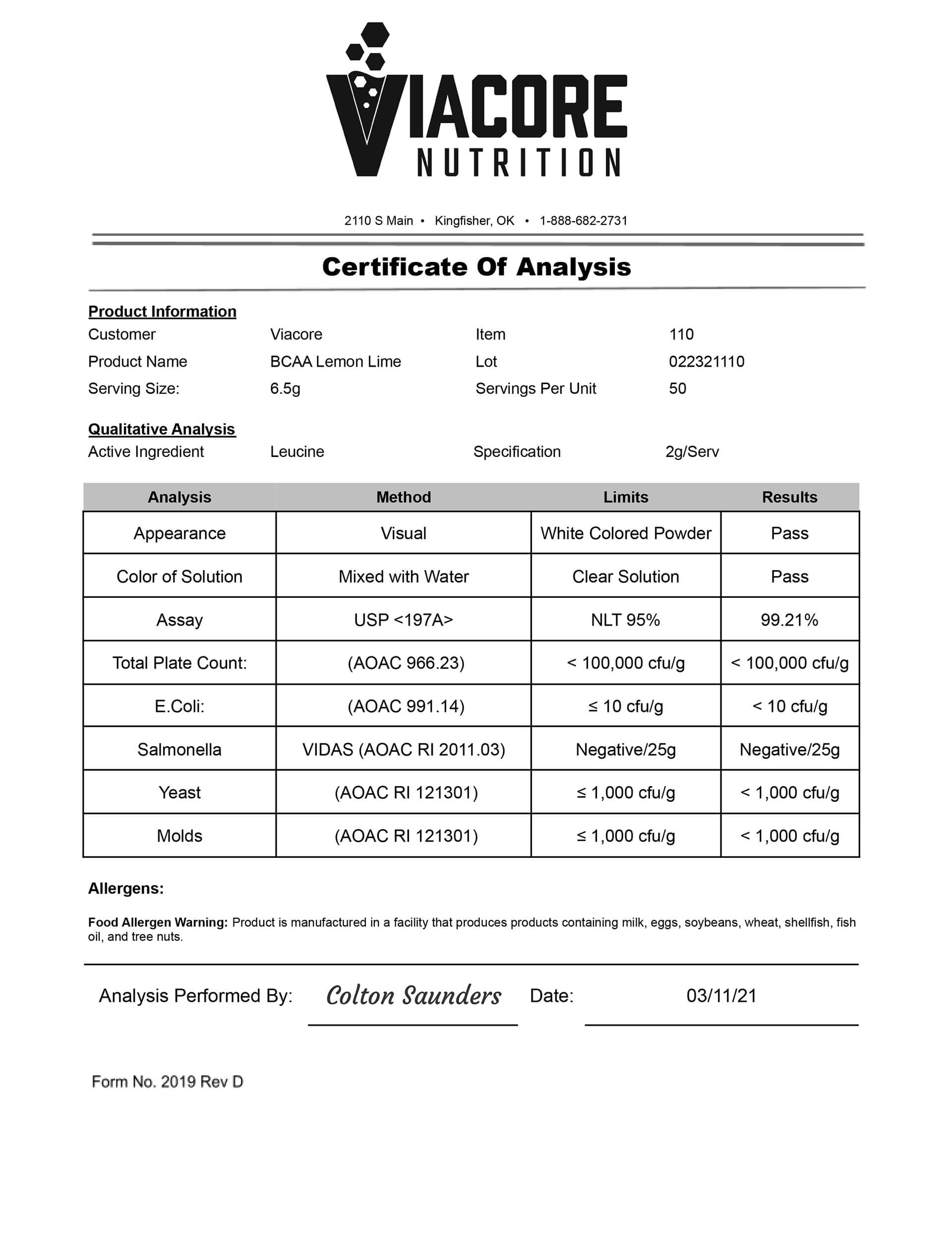 Lemon Lime BCAA & Electrolyte Powder | Made in USA - Concordia Style Boutique