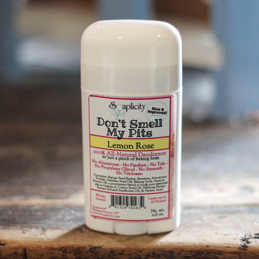 Don't Smell My Pits Natural Deodorant - Lemon Rose - Concordia Style Boutique