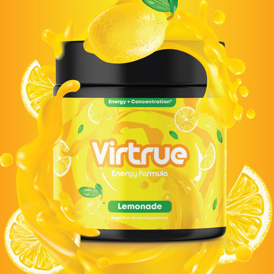 Lemonade Pre-Workout Energy Powder + Focus Boost & Hydration | Sugar Free - Concordia Style Boutique