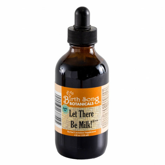 Let There Be Milk! 4 oz Alcohol Free Herbal Breastfeeding and Lactation Liquid Supplement, Breastmilk Supply Booster* - Concordia Style Boutique