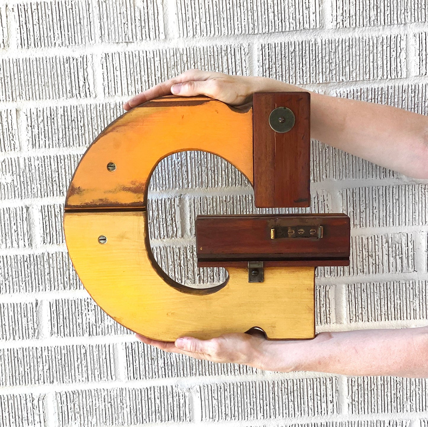 Reclaimed Wooden Letters