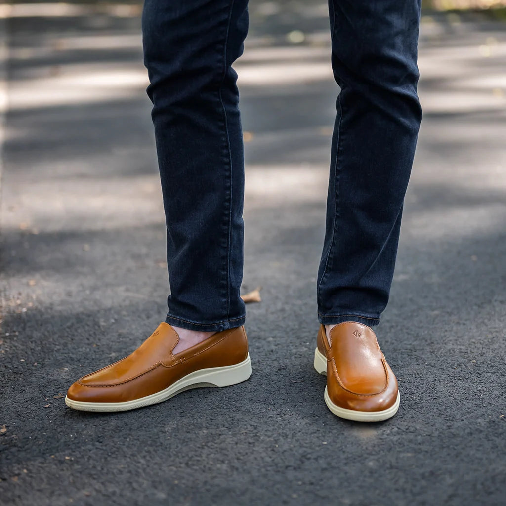 The Loafer (Honey & Cream) - Concordia Style Boutique