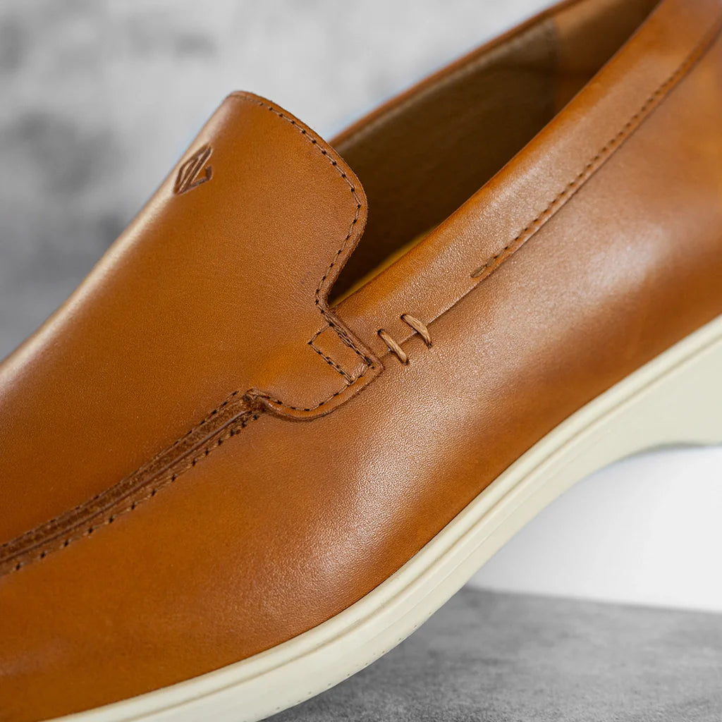 The Loafer (Honey & Cream) - Concordia Style Boutique