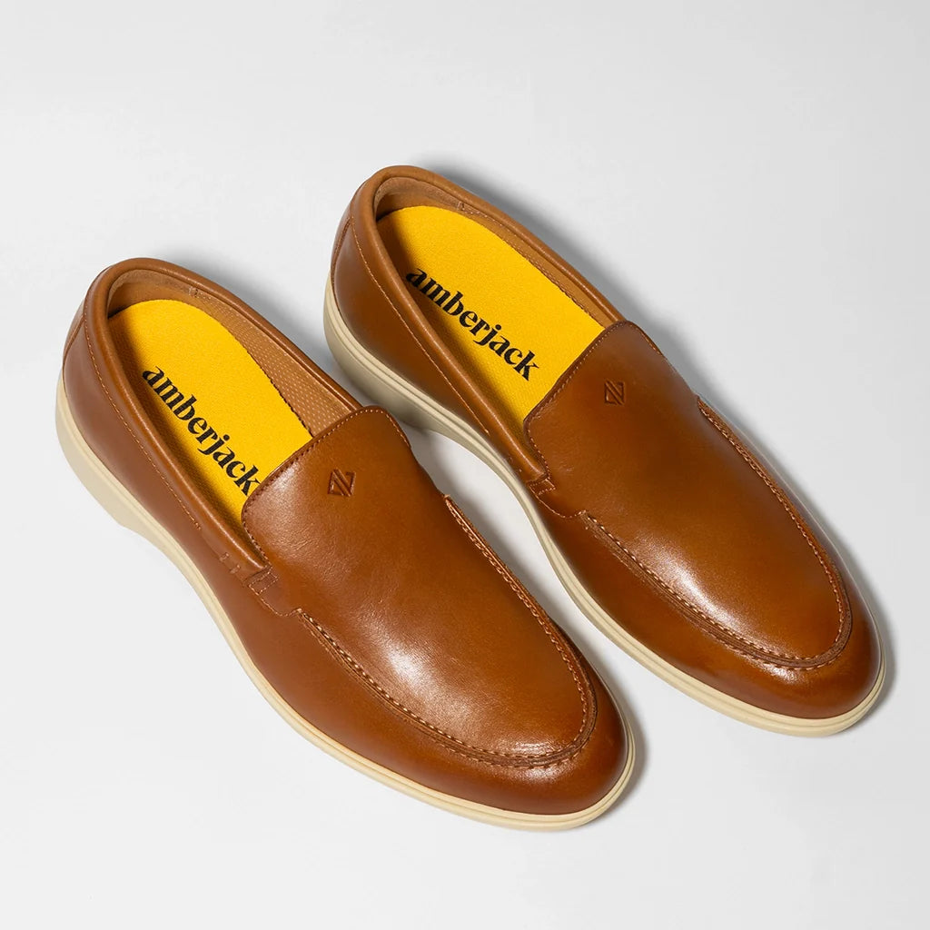 The Loafer (Honey & Cream) - Concordia Style Boutique