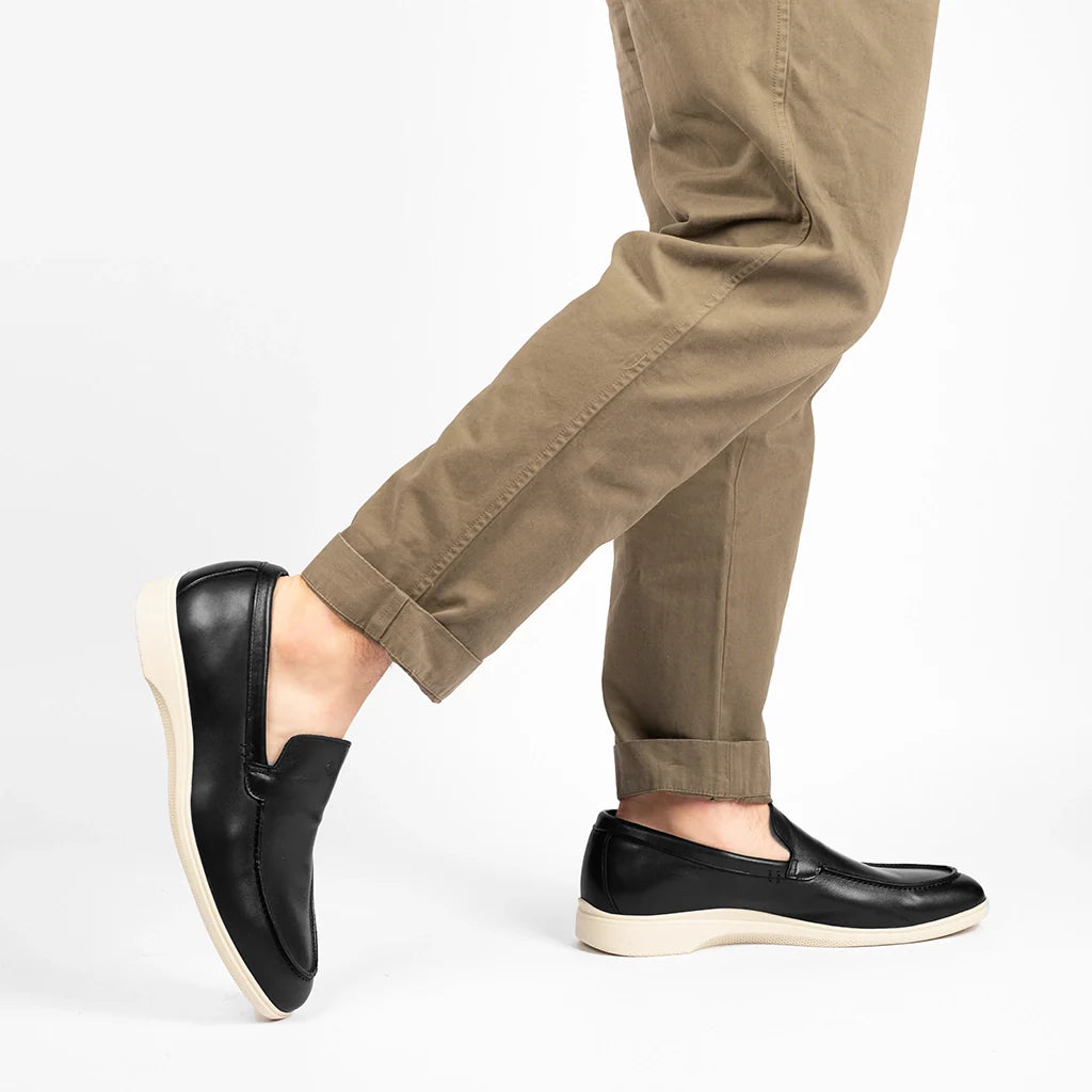 The Loafer (Obsidian & Cream) - Concordia Style Boutique