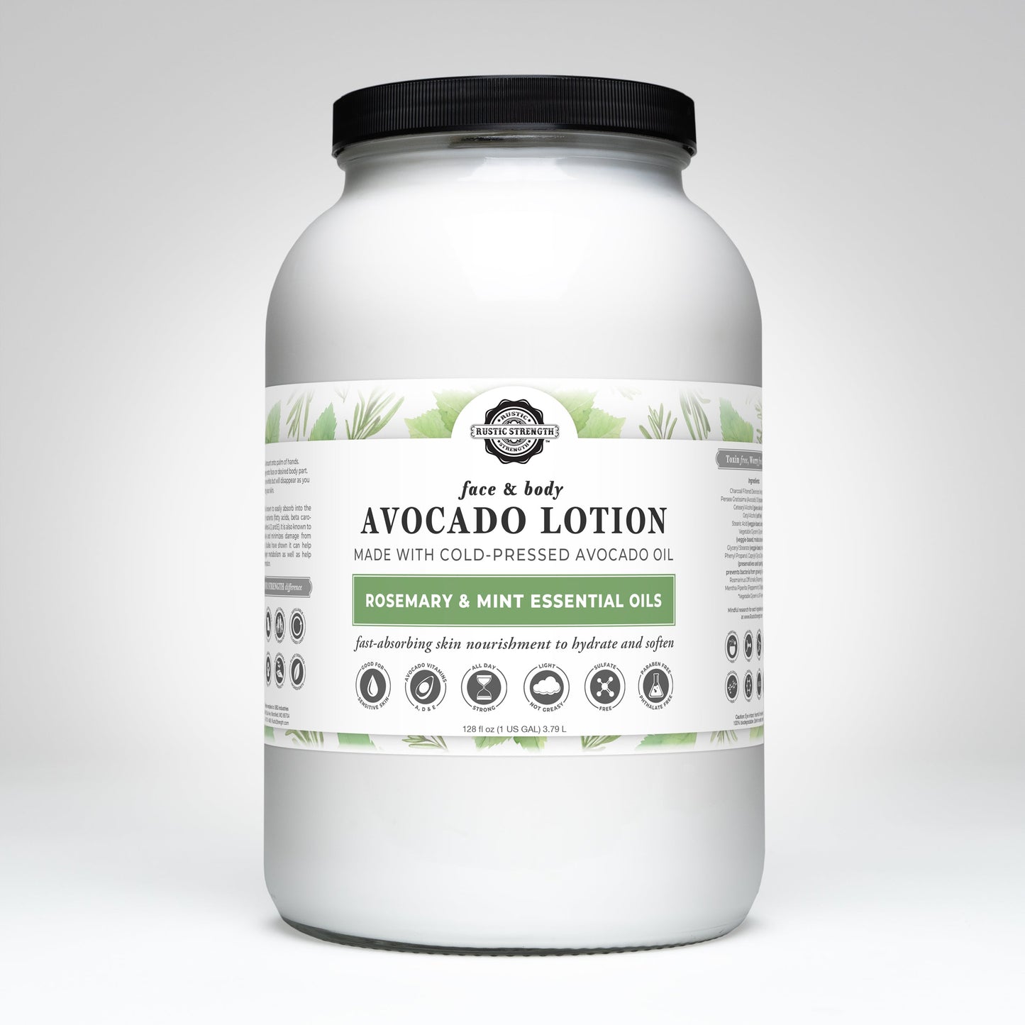 Avocado Lotion | Rosemary & Mint