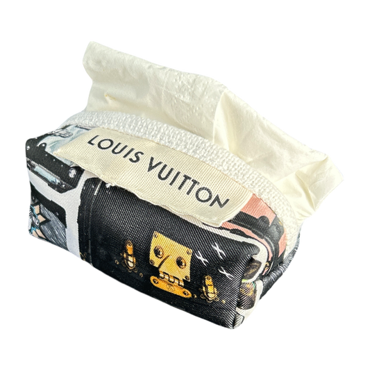 Petite Malle Vintage Scarf Travel Tissue Pouch