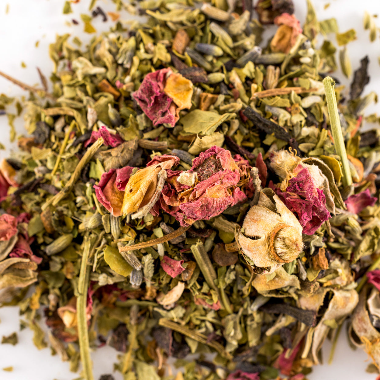Lovers' Passion Herbal Tea, Blended with Organic Rose Petals, To Support Healthy Sensuality, A Lovers Gift 3 oz. - Concordia Style Boutique