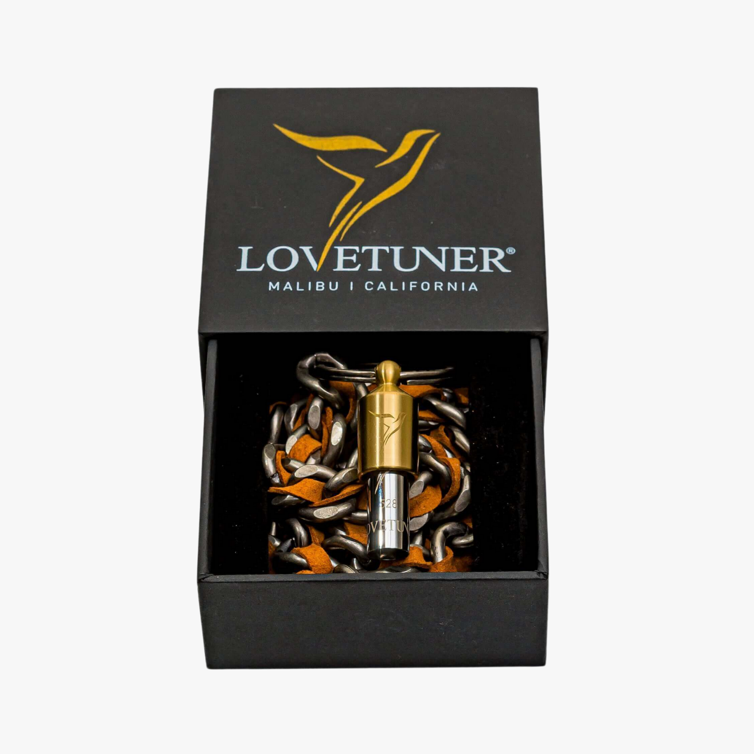 Lovetuner Keychain Bronze 528hz Breathing & Meditation Device - Concordia Style Boutique