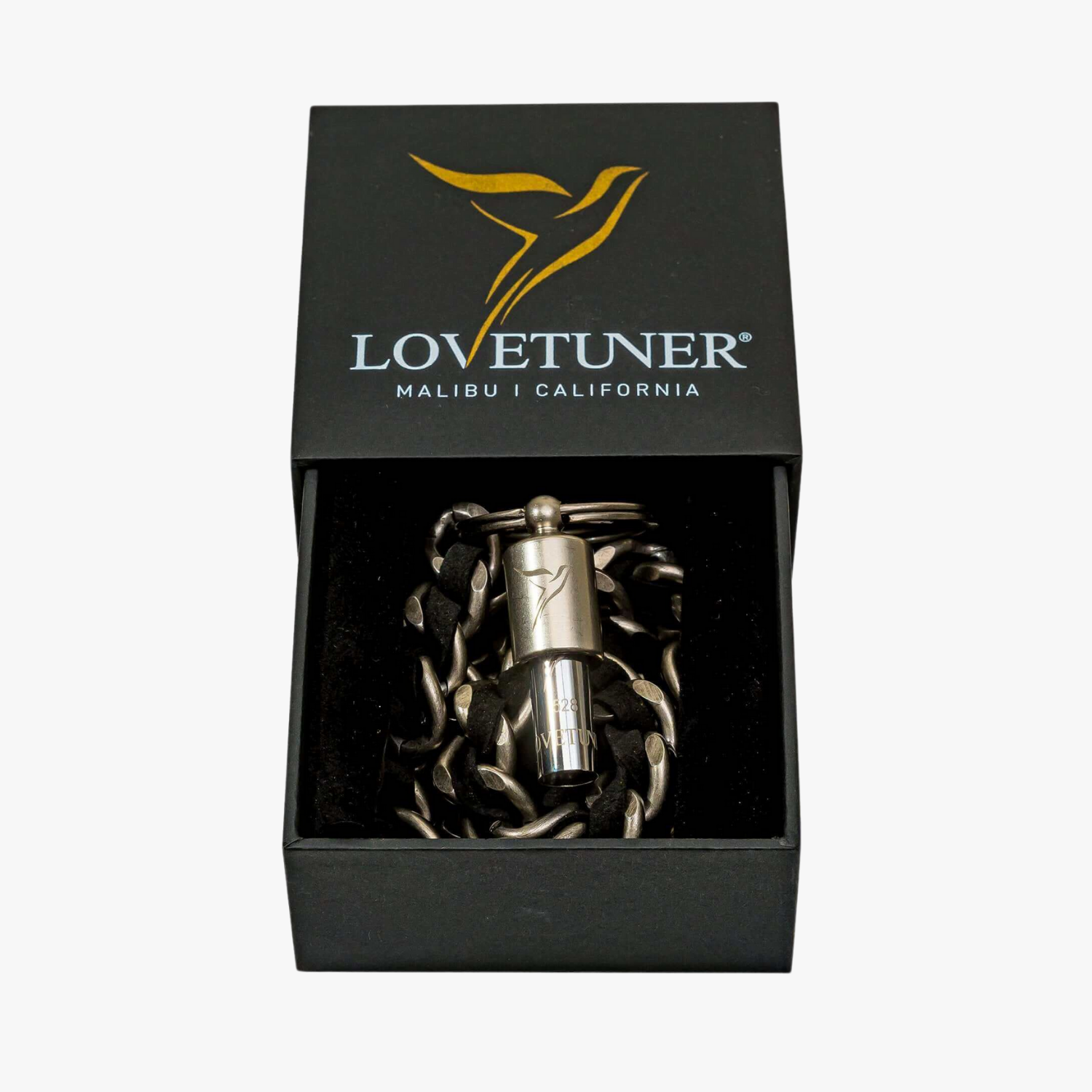 Lovetuner Keychain Silver 528hz Breathing & Meditation Device - Premium Necklace from Lovetuner - Just $118! Shop now at Concordia Style Boutique