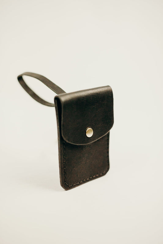 Leather Pocket Luggage Tag