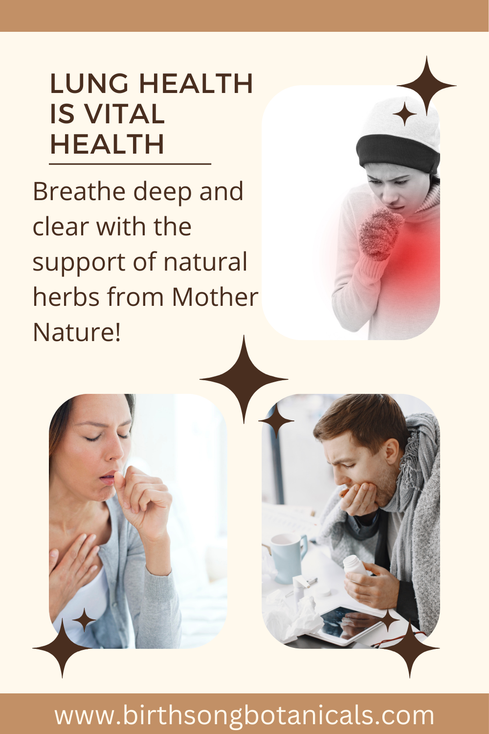 Lung Support Herbal Tea for Bronchial Wellness, Respiratory and Immune Support for Clear Breathing* 3 oz. - Concordia Style Boutique