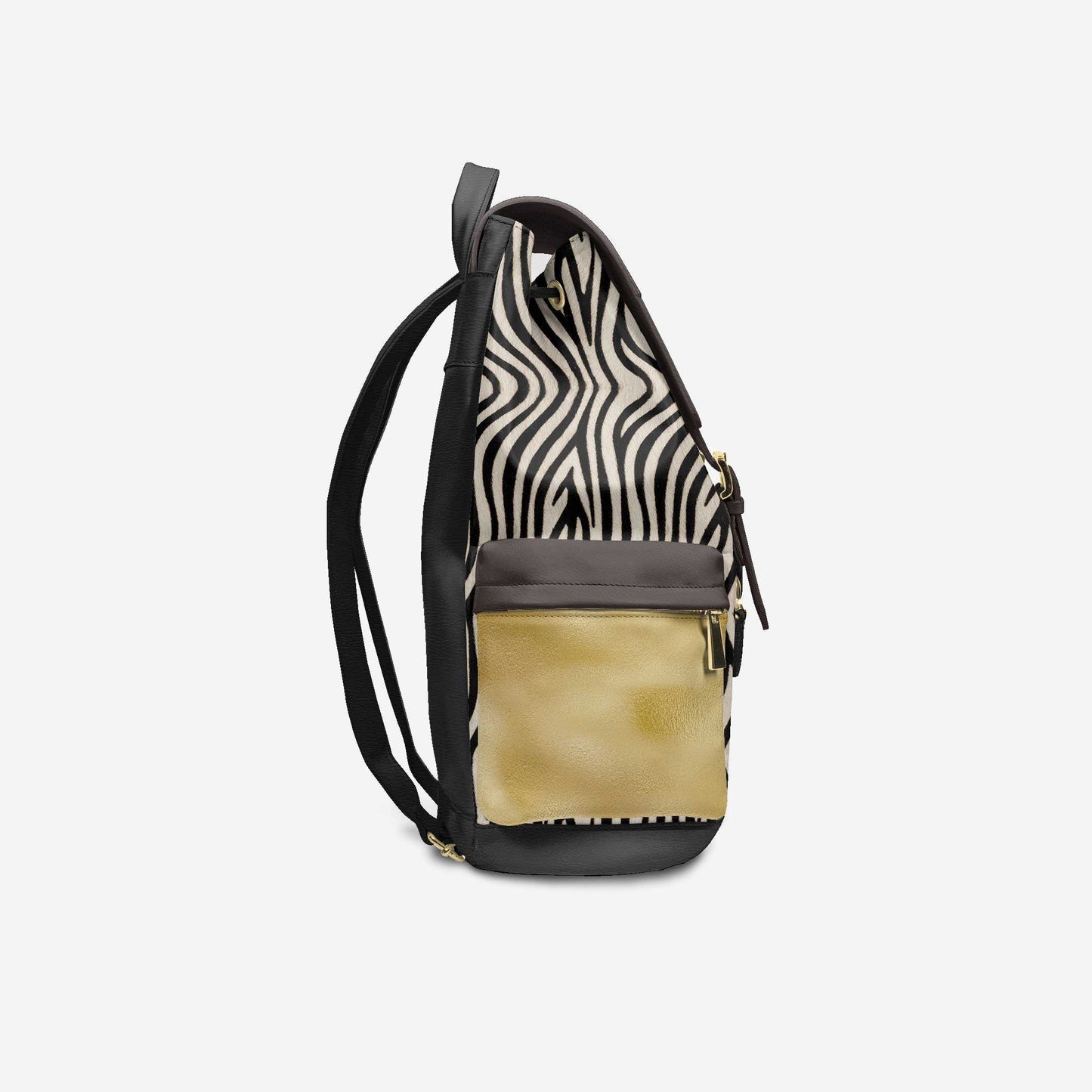 Luxury Vegan Backpack GOLD SAFARI – BYMANYC ® New York Made in Italy