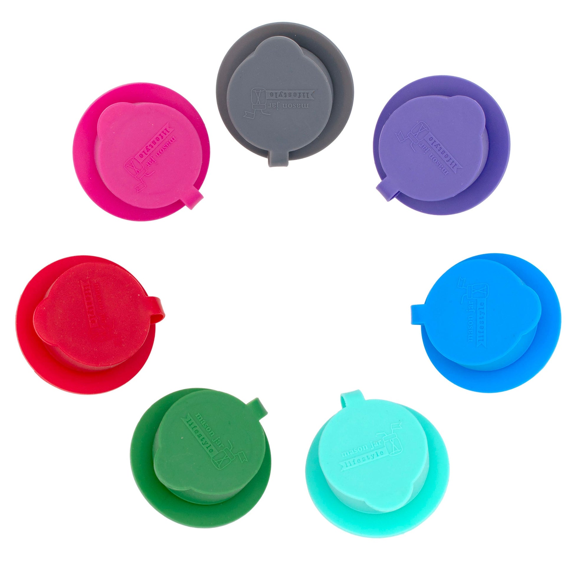 Pop-Up Sippy Straw Leak Resistant Lids for Regular Mouth Mason Jars - Concordia Style Boutique