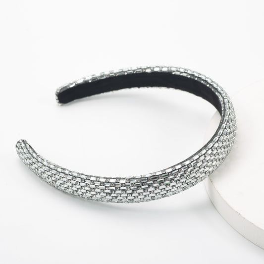 Tia Glamband in Silver