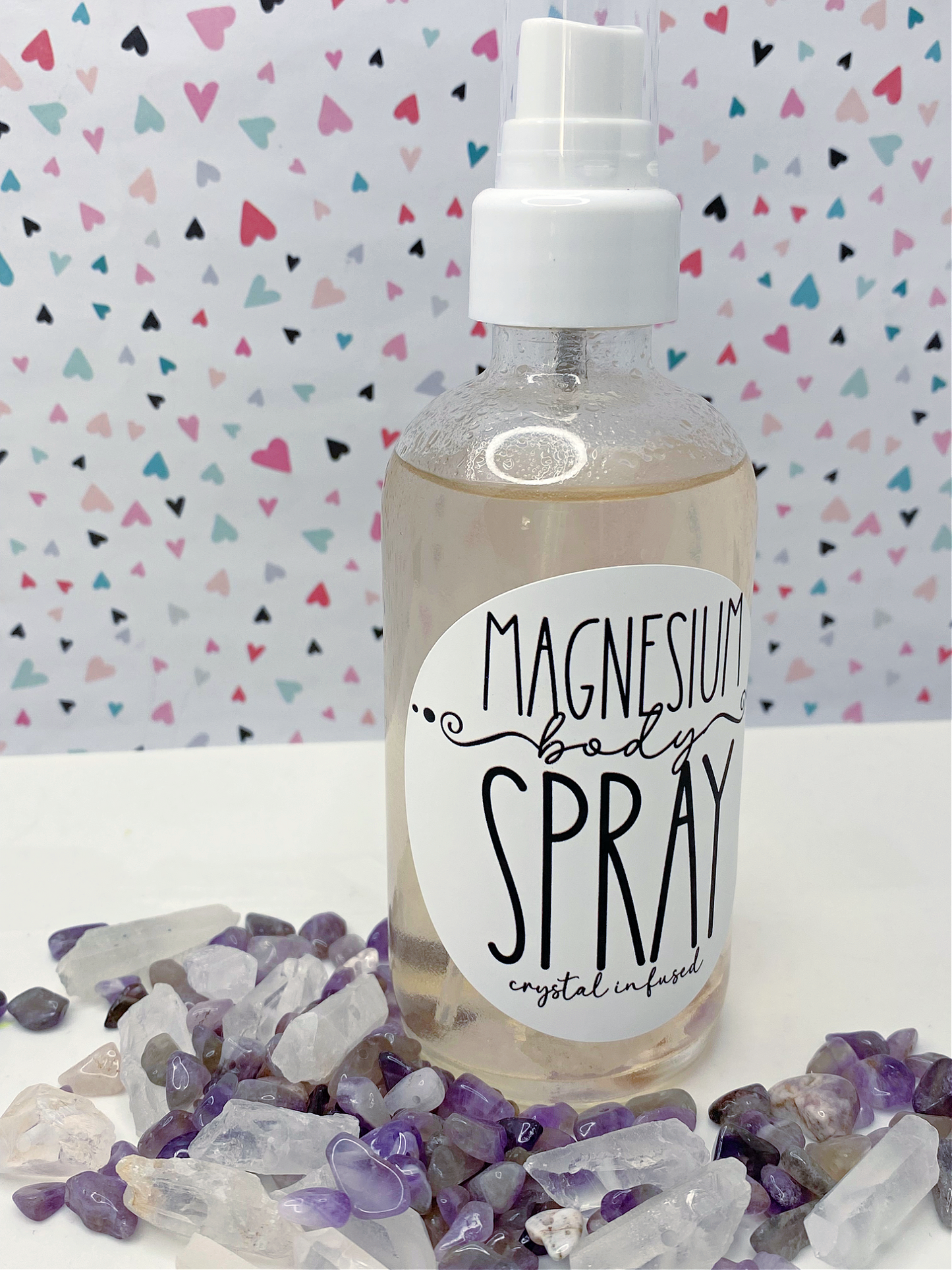Crystal Infused Magnesium Spray - Daily Body Mist - Concordia Style Boutique