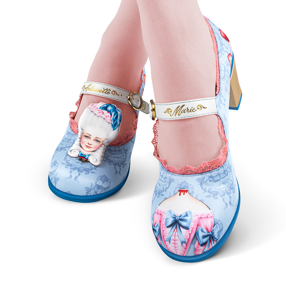 Chocolaticas® Mid Heels Marie Antoinette 3 Women's Mary Jane Pump - Concordia Style Boutique