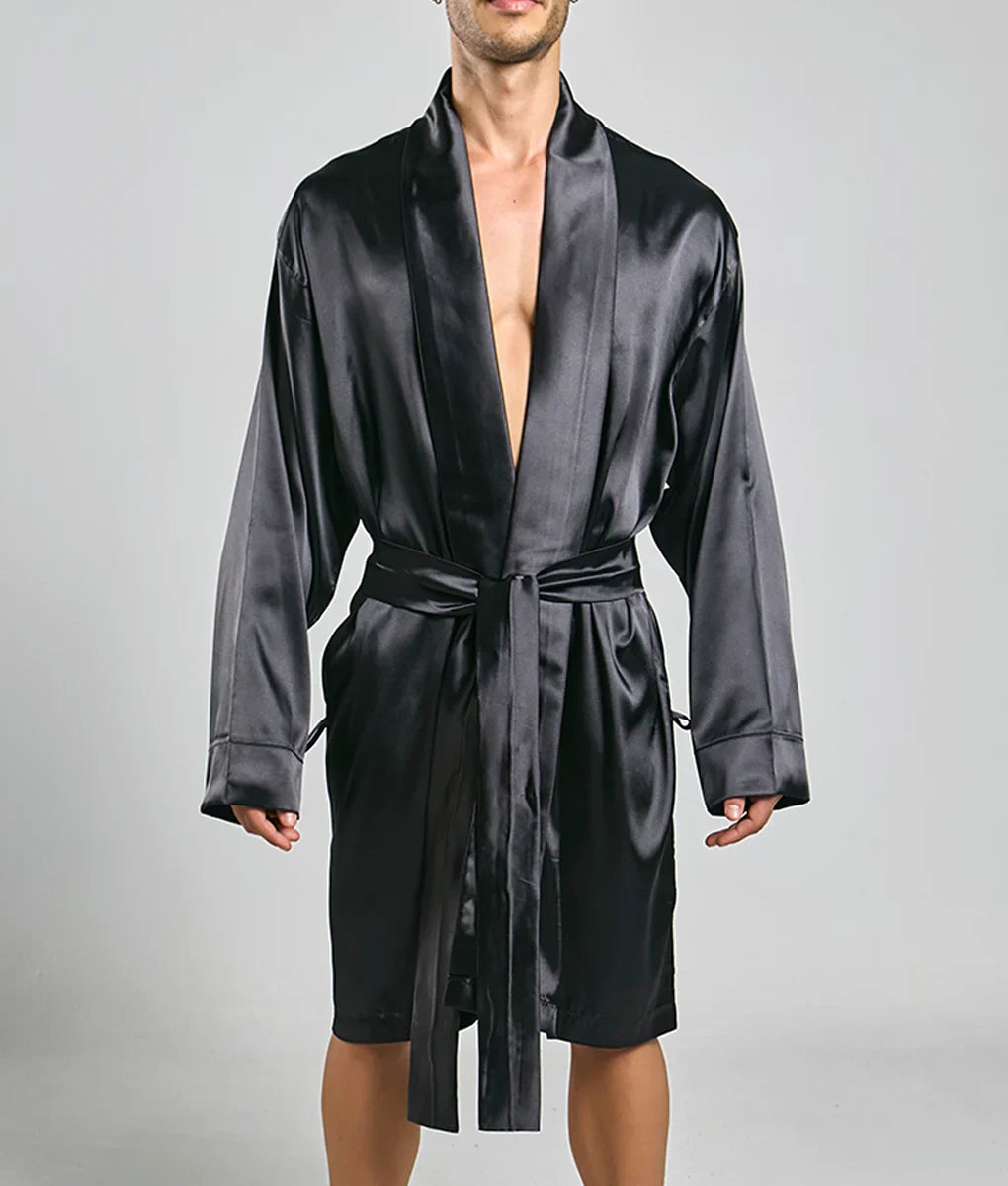 Malebasics Robe Satin