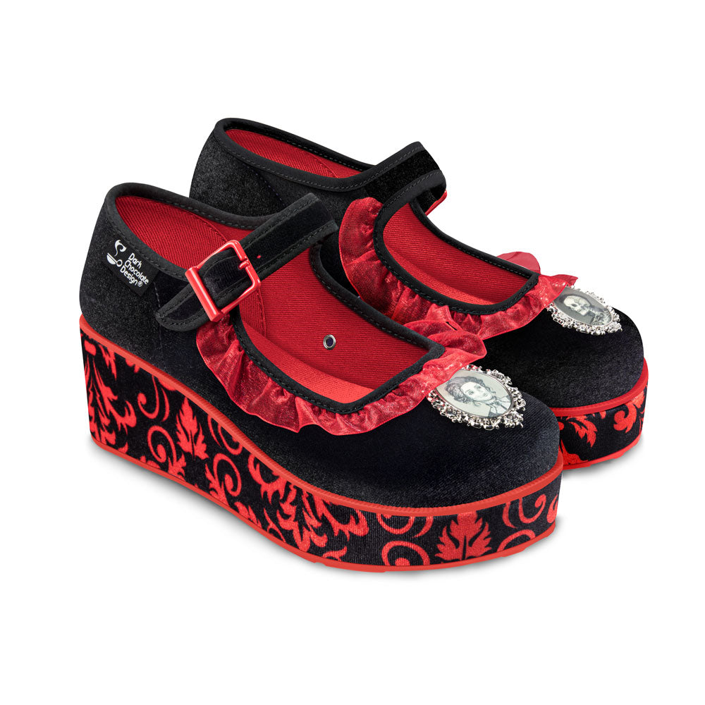 Chocolaticas® Memento Mori Women's Mary Jane Platform - Concordia Style Boutique