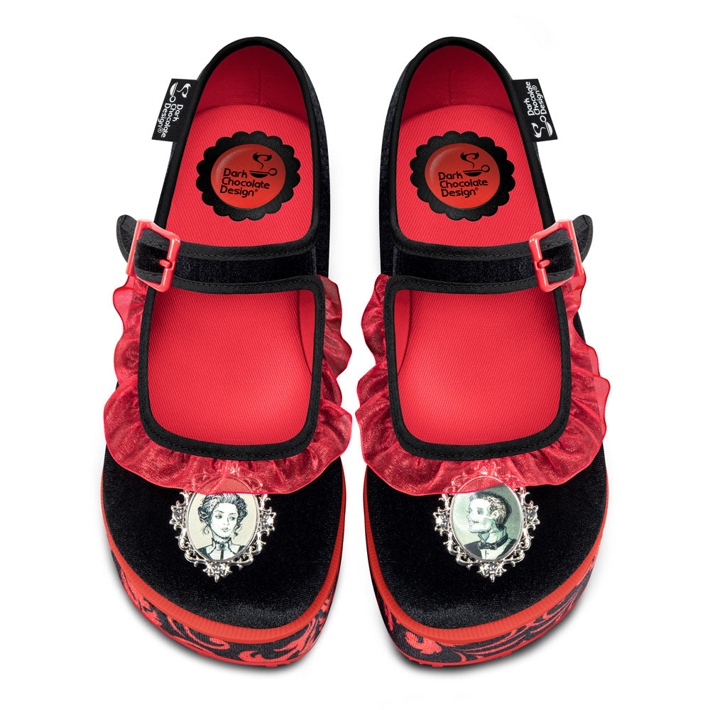 Chocolaticas® Memento Mori Women's Mary Jane Platform - Concordia Style Boutique