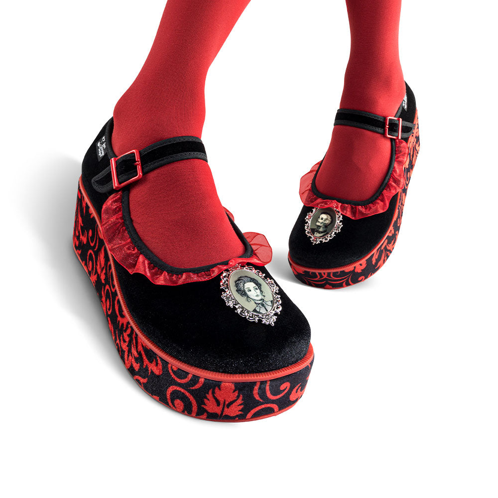 Chocolaticas® Memento Mori Women's Mary Jane Platform - Concordia Style Boutique