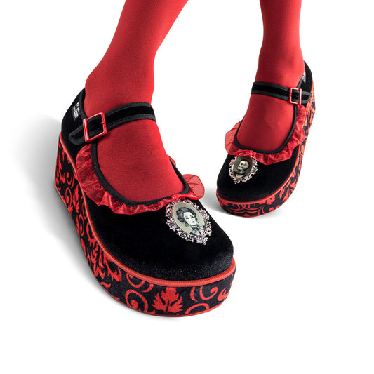 Chocolaticas® Memento Mori Women's Mary Jane Platform - Concordia Style Boutique