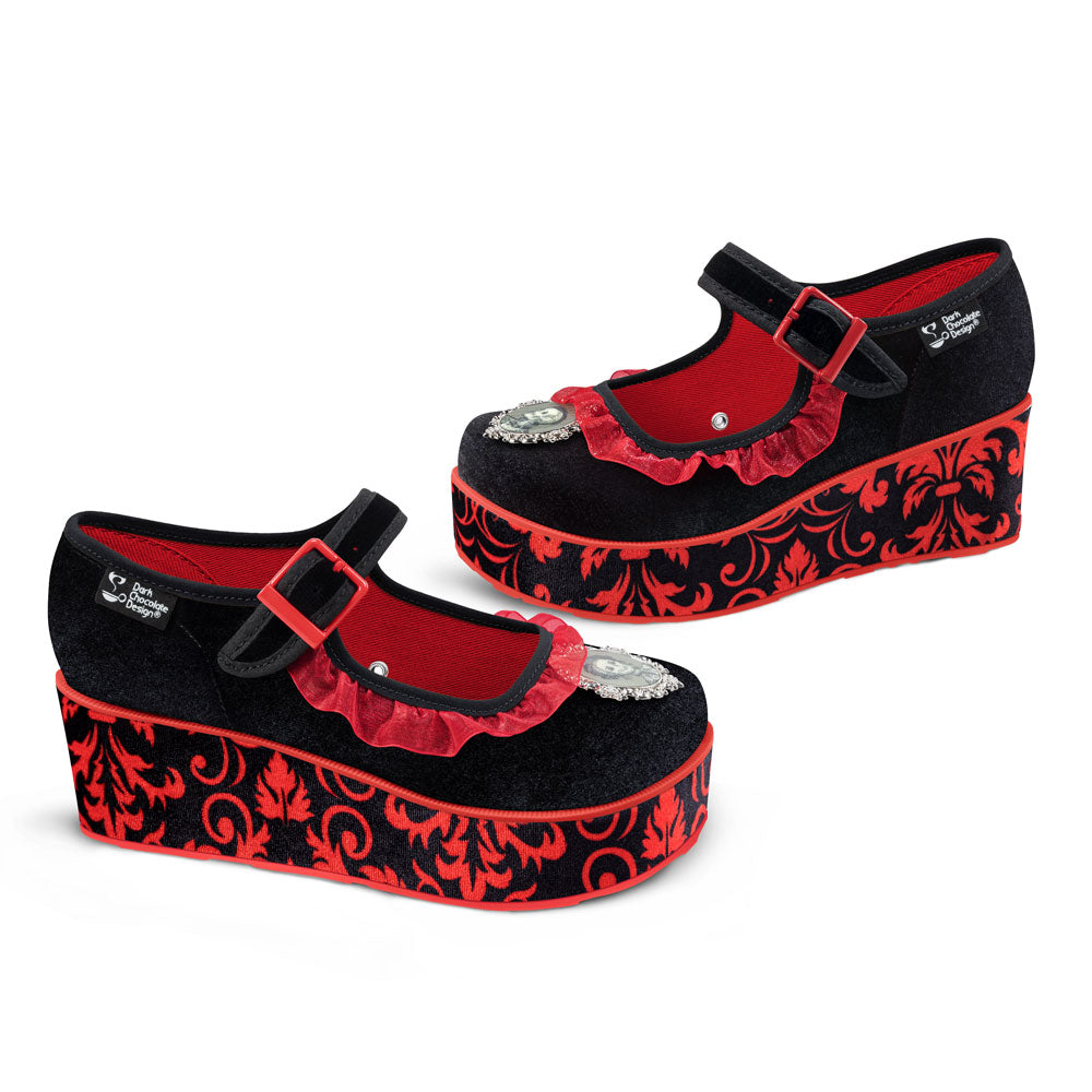 Chocolaticas® Memento Mori Women's Mary Jane Platform - Concordia Style Boutique