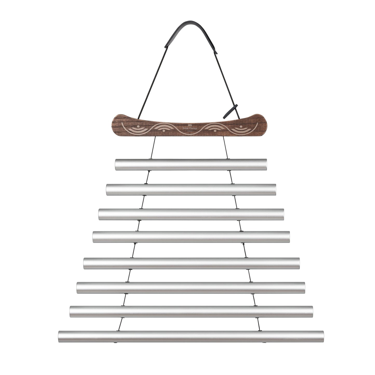 24" Meditation Flow Chime, 432 Hz, 8 Notes, C# Minor, Silver