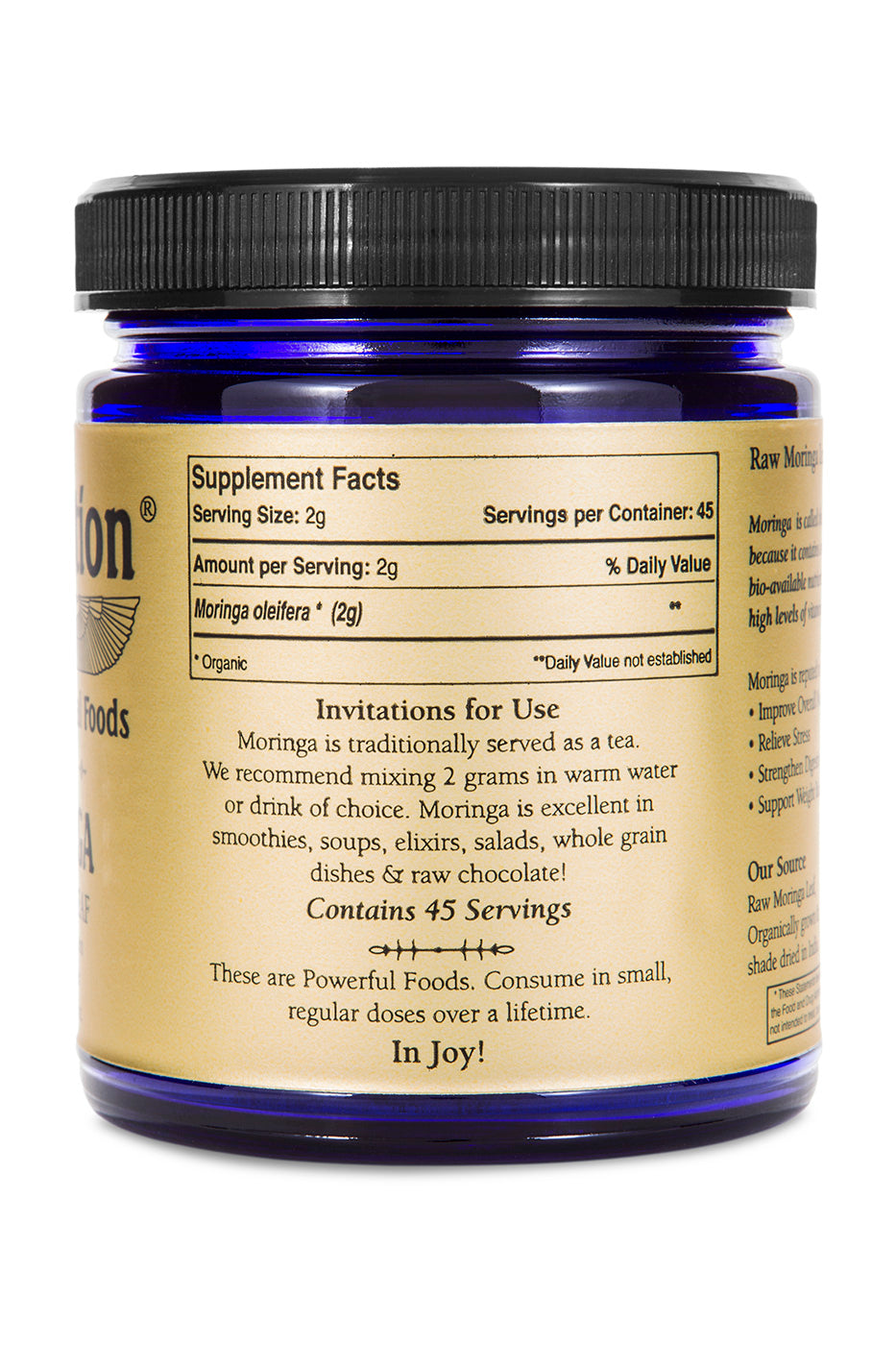 Moringa Leaf Powder (Organic) - Concordia Style Boutique