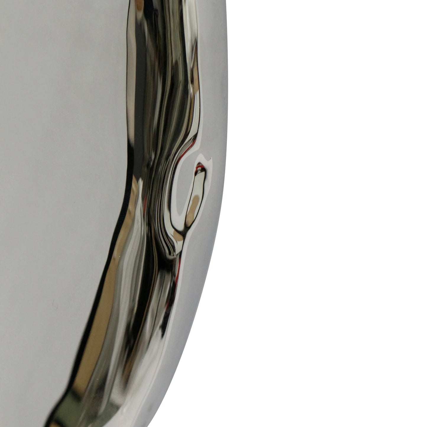 Chrome Balloon Ring Wall Sculpture