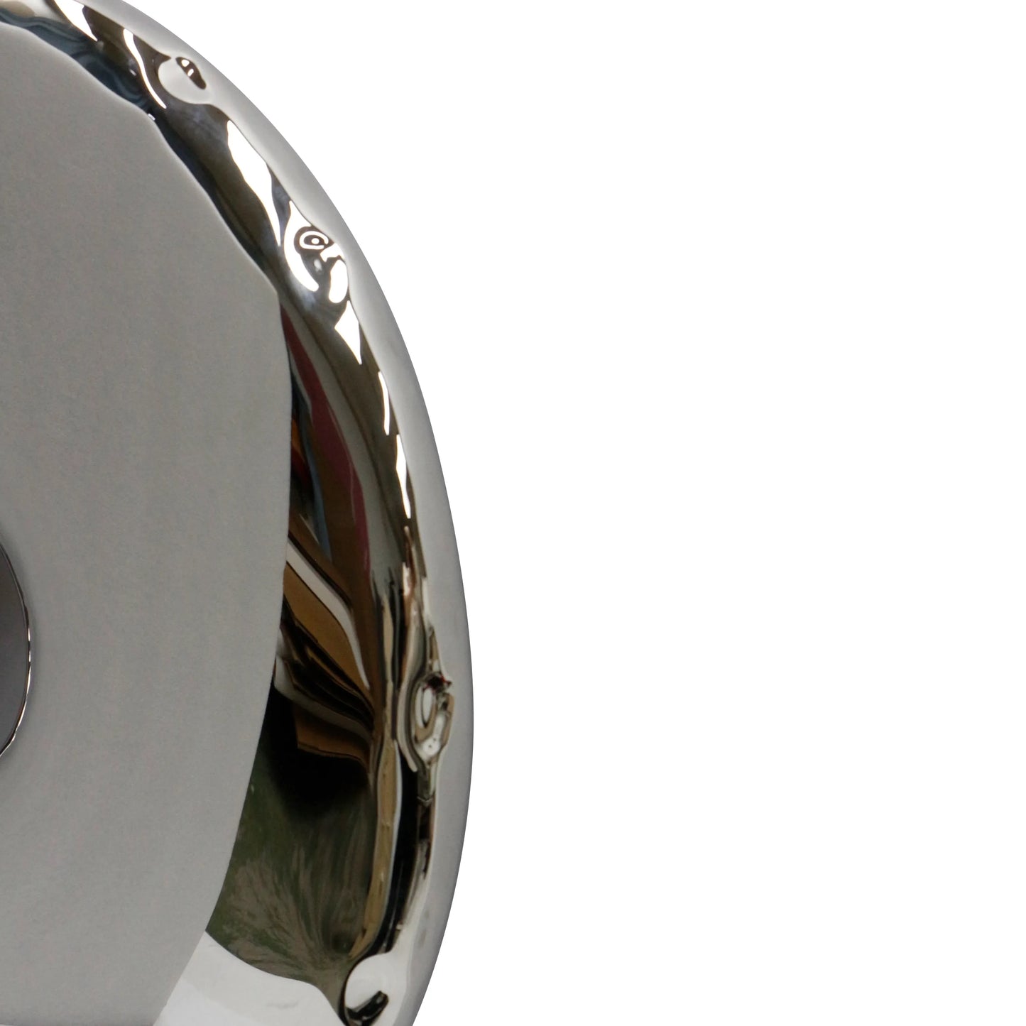 Chrome Balloon Ring Wall Sculpture