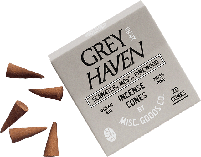 "Greyhaven" Cone Incense