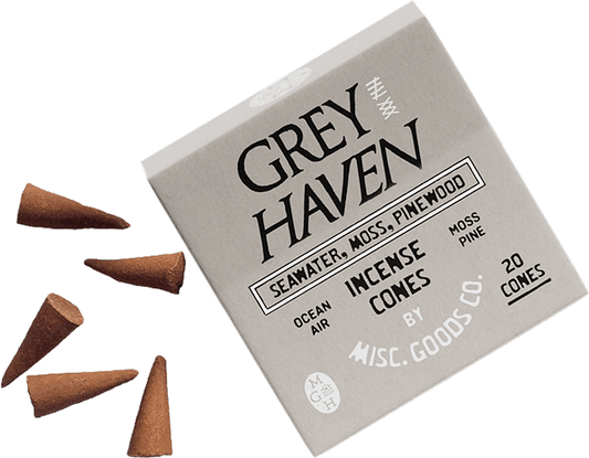 "Greyhaven" Cone Incense
