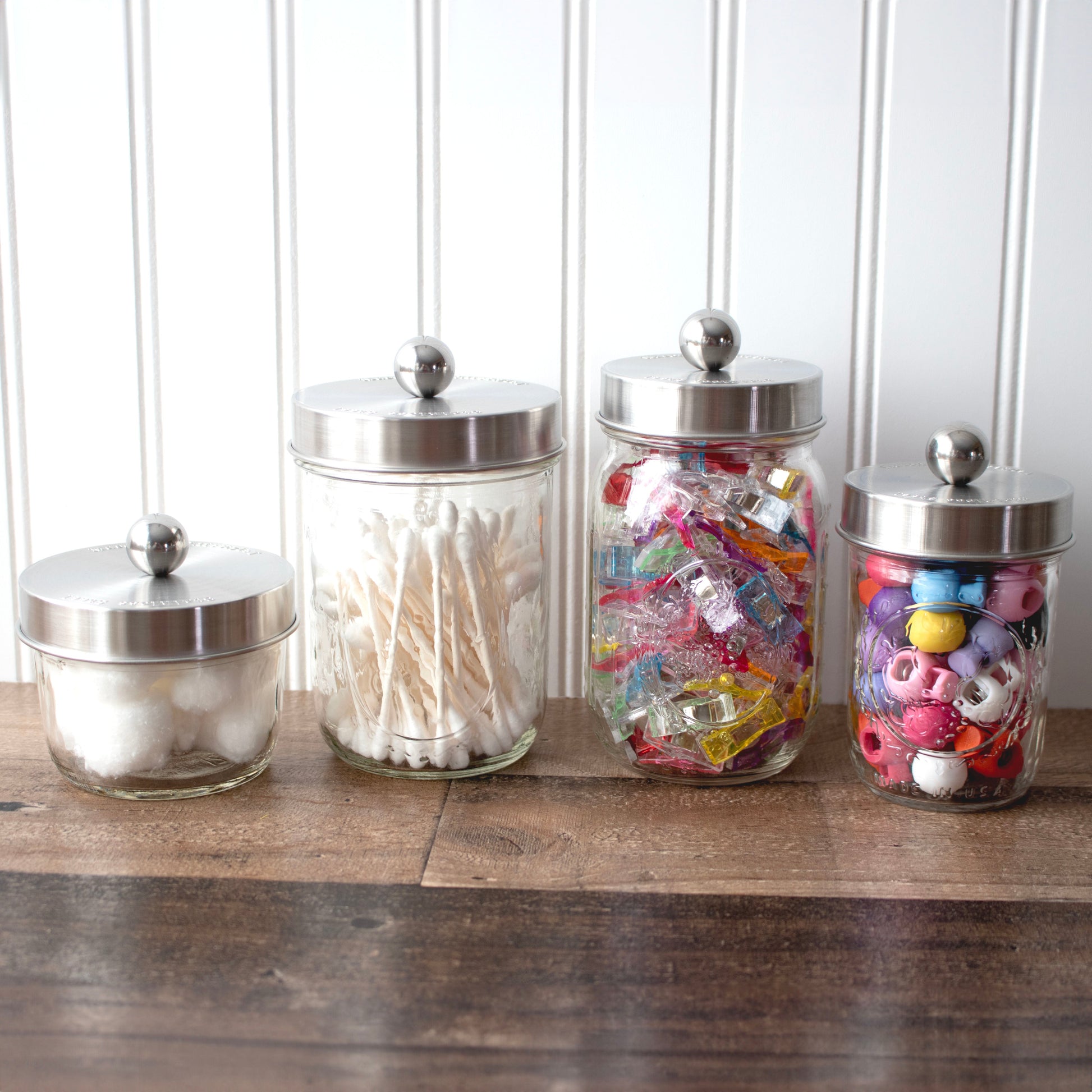 Apothecary Stainless Steel Lid for Mason Jars - Concordia Style Boutique